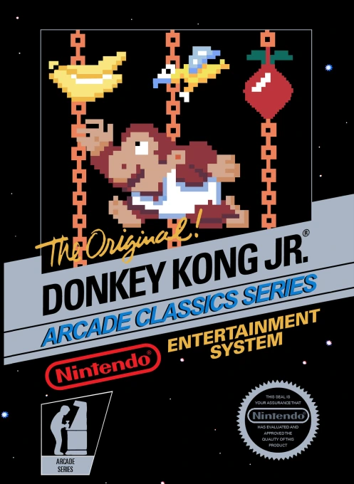 Jaquette de Donkey Kong Jr.