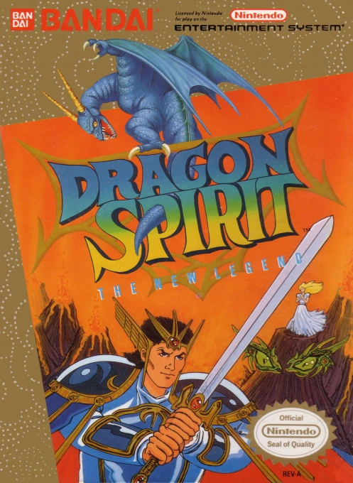Jaquette de Dragon Spirit : The New Legend