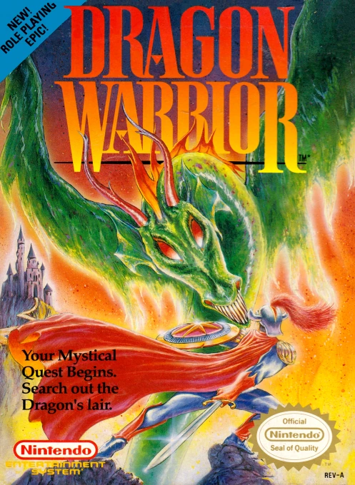 Jaquette de Dragon Warrior