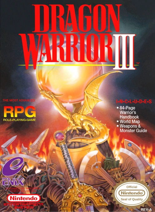 Jaquette de Dragon Warrior III