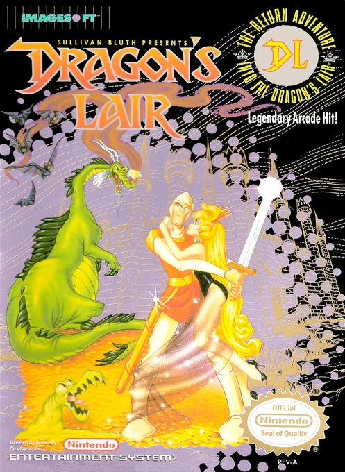 Jaquette de Dragon's Lair