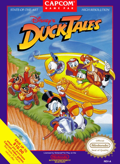 Jaquette de Disney's DuckTales