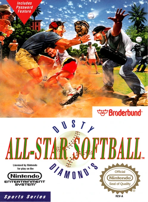 Jaquette de Dusty Diamond's All-Star Softball