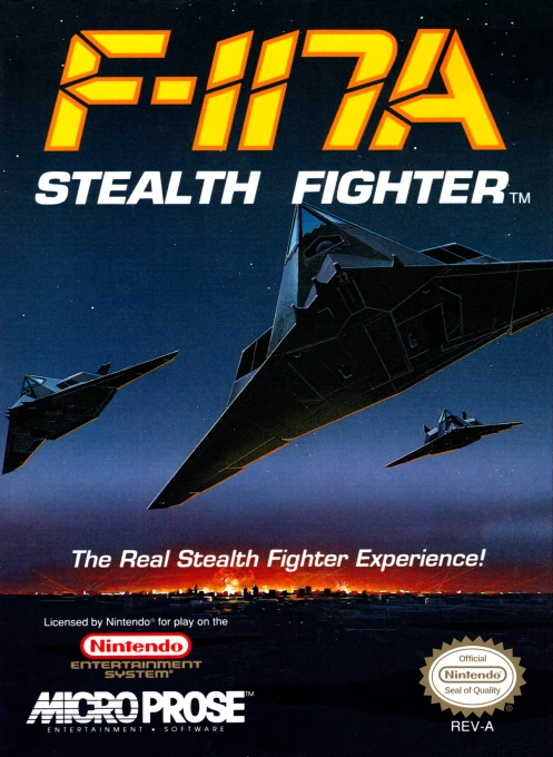 Jaquette de F-117A : Stealth Fighter