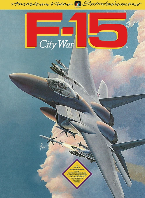 Jaquette de F-15 City War