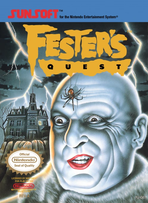 Jaquette de Fester's Quest