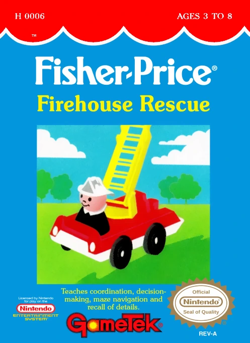 Jaquette de Fisher-Price : Firehouse Rescue