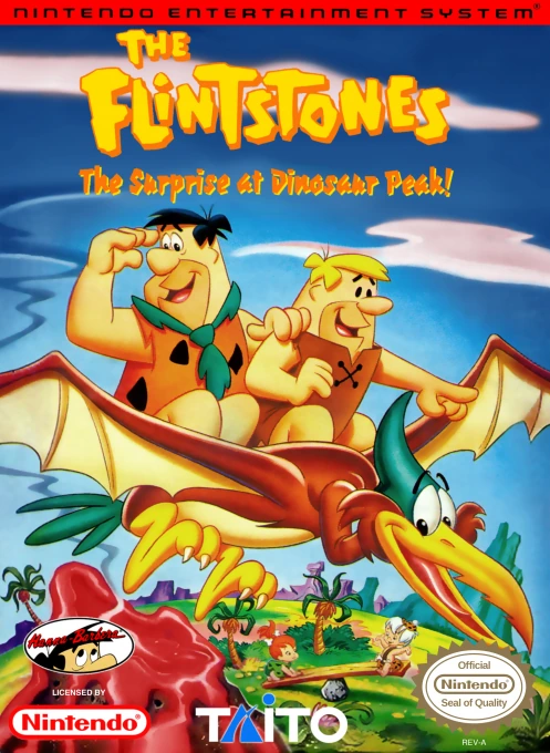 Jaquette de The Flintstones : The Surprise at Dinosaur Peak