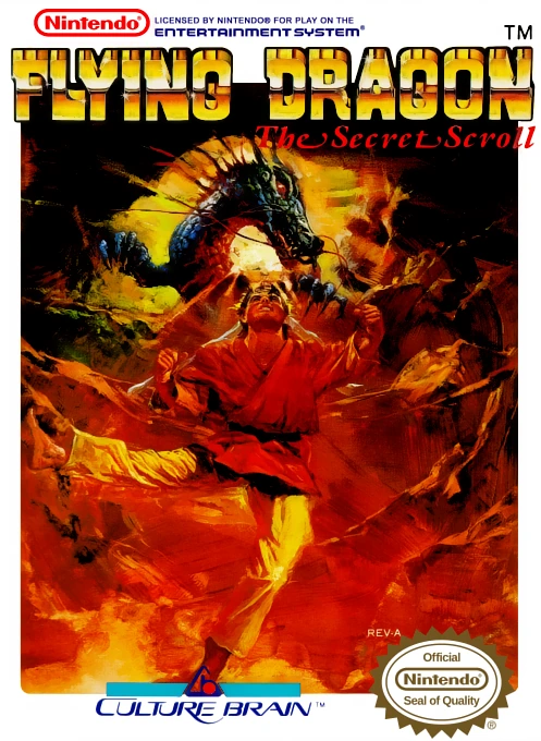 Jaquette de Flying Dragon : The Secret Scroll