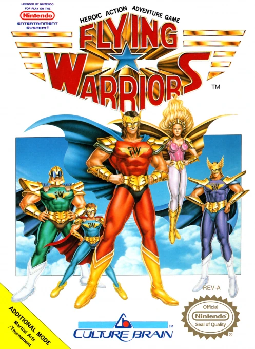 Jaquette de Flying Warriors