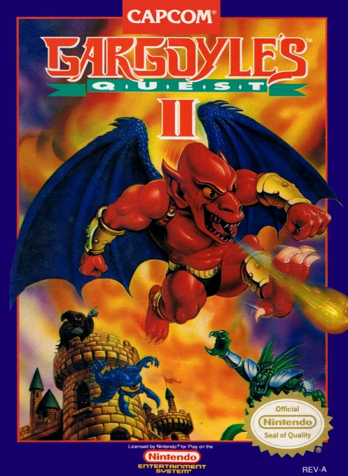 Jaquette de Gargoyle's Quest II