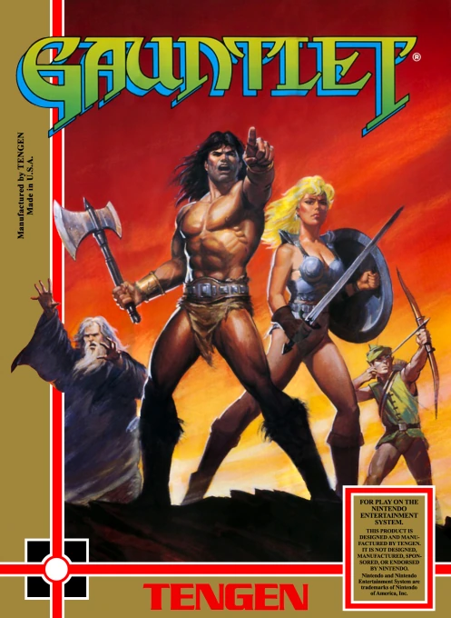 Jaquette de Gauntlet