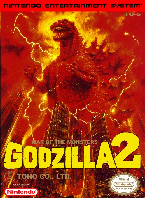 Jaquette de Godzilla 2 : War of the Monsters