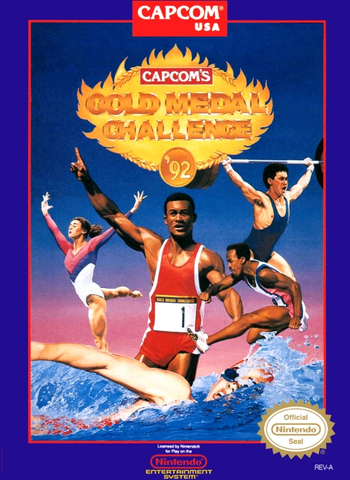 Jaquette de Capcom's Gold Medal Challenge '92