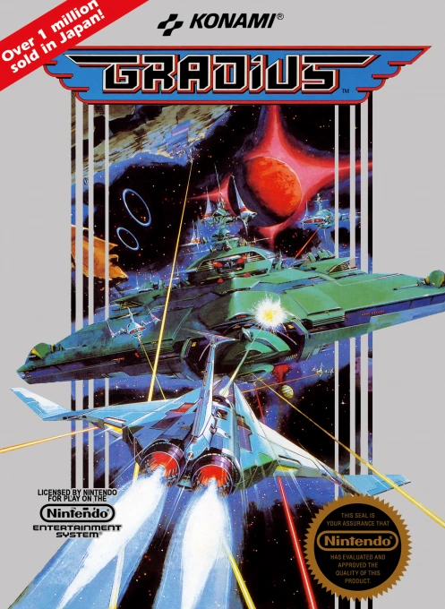 Jaquette de Gradius
