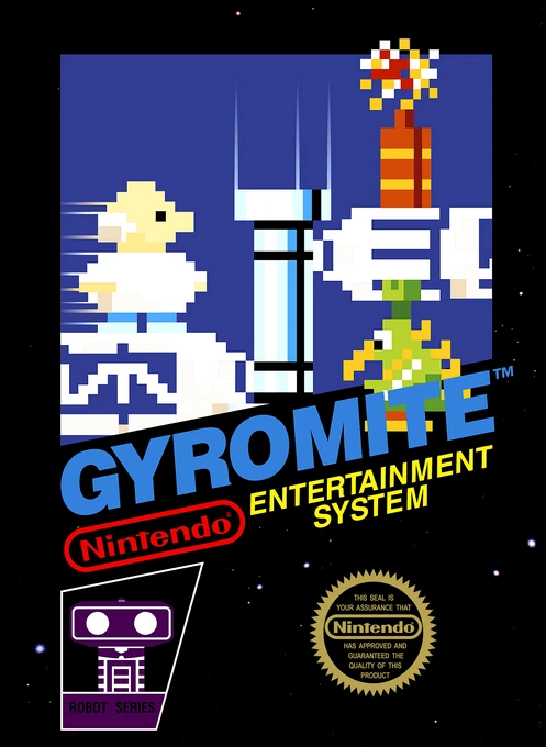 Jaquette de Gyromite