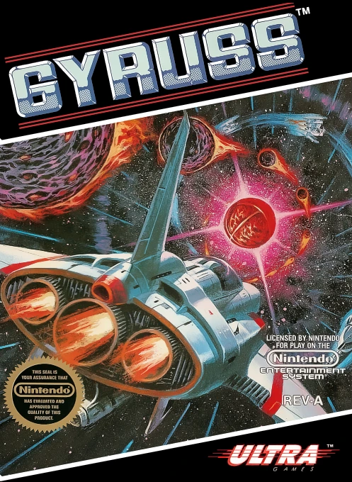 Jaquette de Gyruss