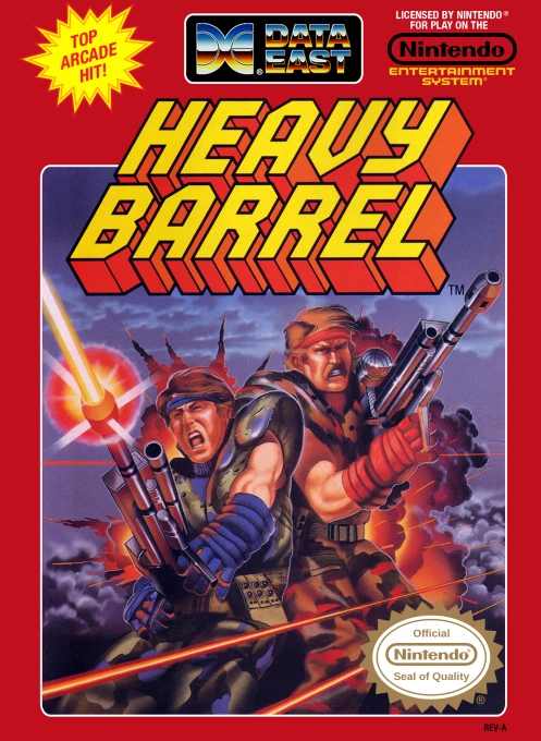 Jaquette de Heavy Barrel