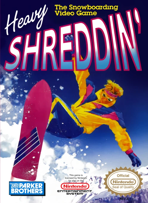 Jaquette de Heavy Shreddin'