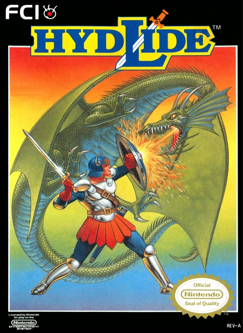 Jaquette de Hydlide