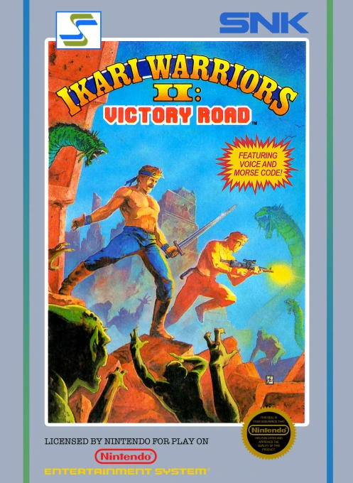 Jaquette de Ikari Warriors II : Victory Road
