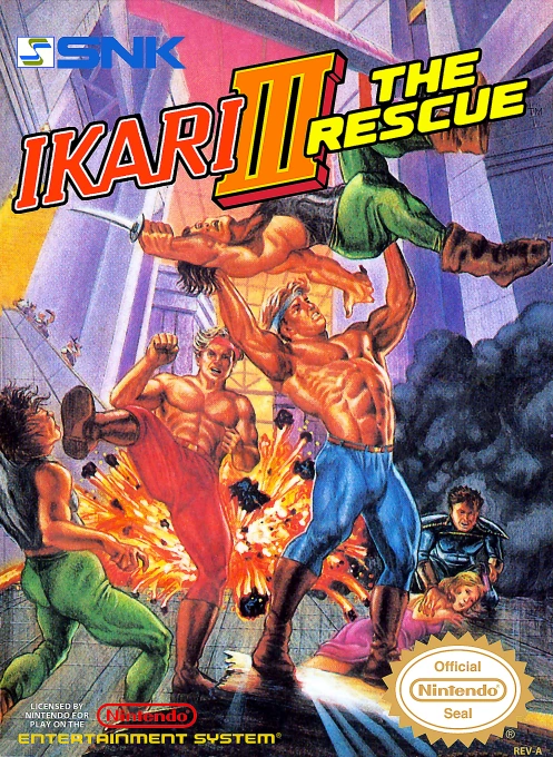 Jaquette de Ikari III : The Rescue