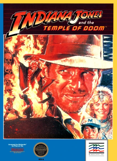 Jaquette de Indiana Jones and the Temple of Doom