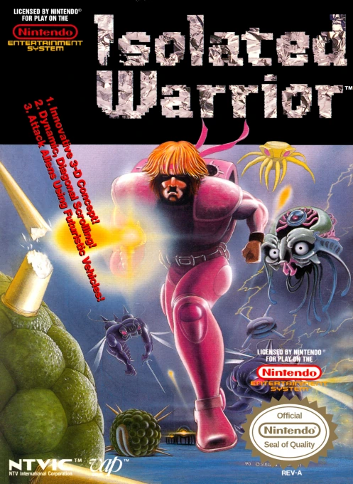 Jaquette de Isolated Warrior