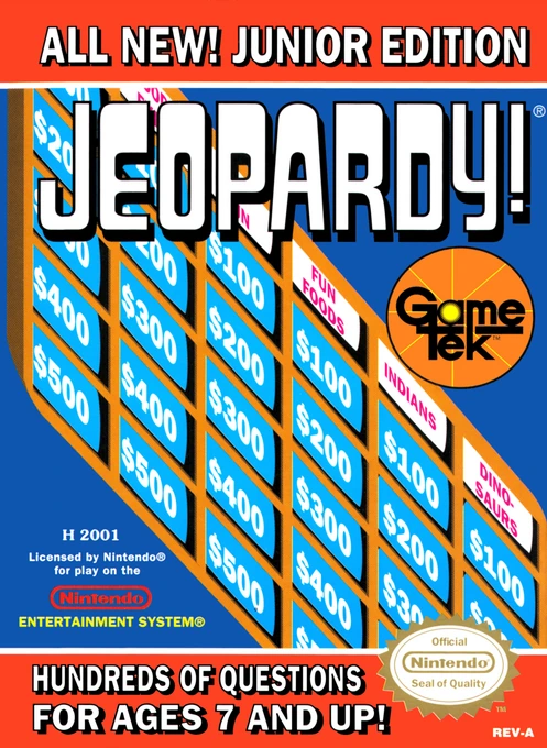 Jaquette de Jeopardy! Junior Edition