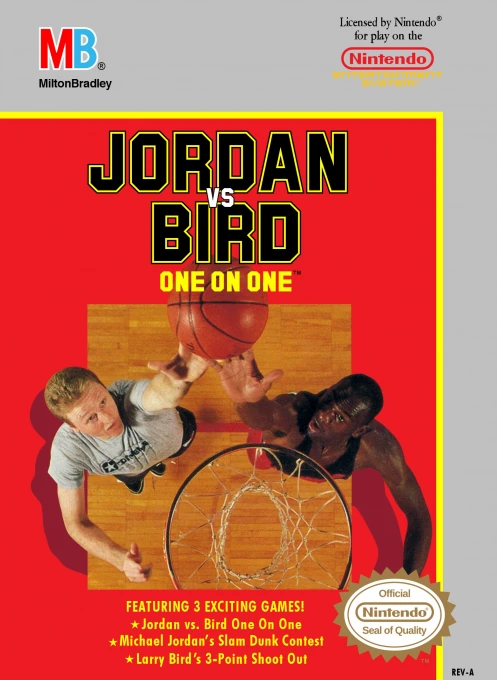 Jaquette de Jordan vs Bird : One On One