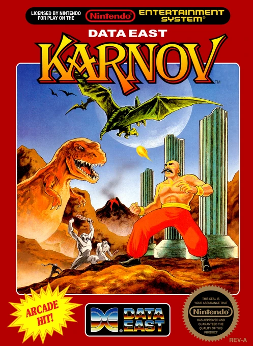 Jaquette de Karnov