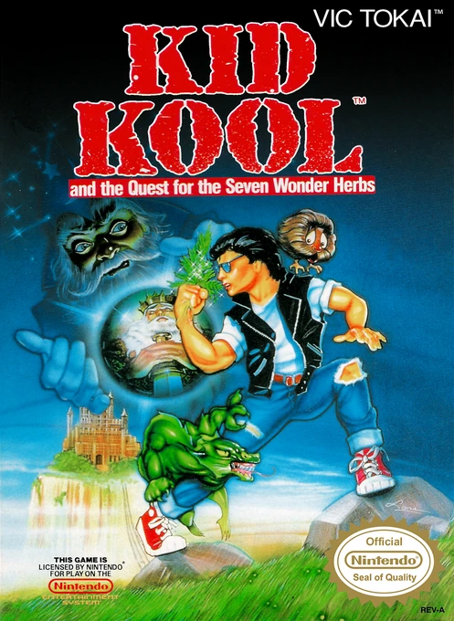 Jaquette de Kid Kool and the Quest for the Seven Wonder Herbs