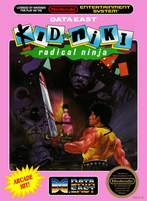 Jaquette de Kid Niki : Radical Ninja