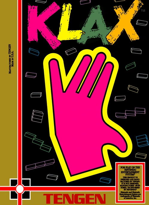 Jaquette de Klax