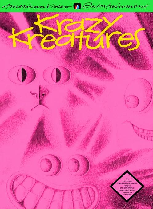 Jaquette de Krazy Kreatures