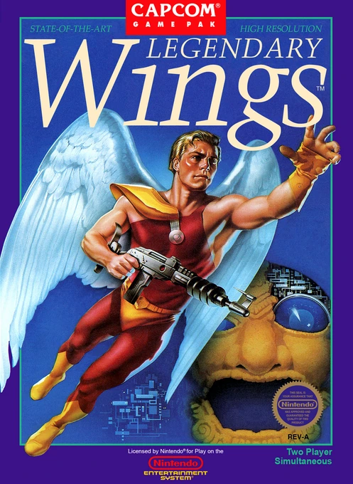 Jaquette de Legendary Wings