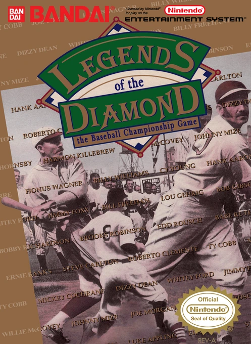 Jaquette de Legends of the Diamond : The Baseball Championship Game