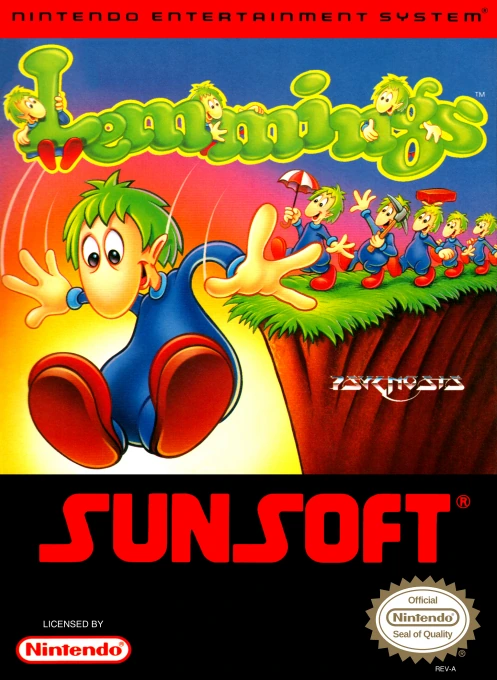 Jaquette de Lemmings