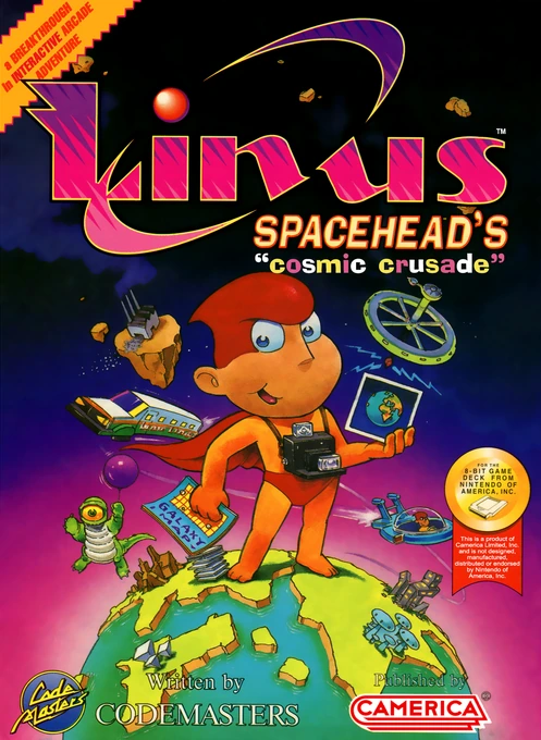Jaquette de Linus Spacehead's Cosmic Crusade