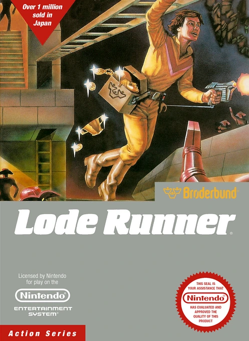Jaquette de Lode Runner