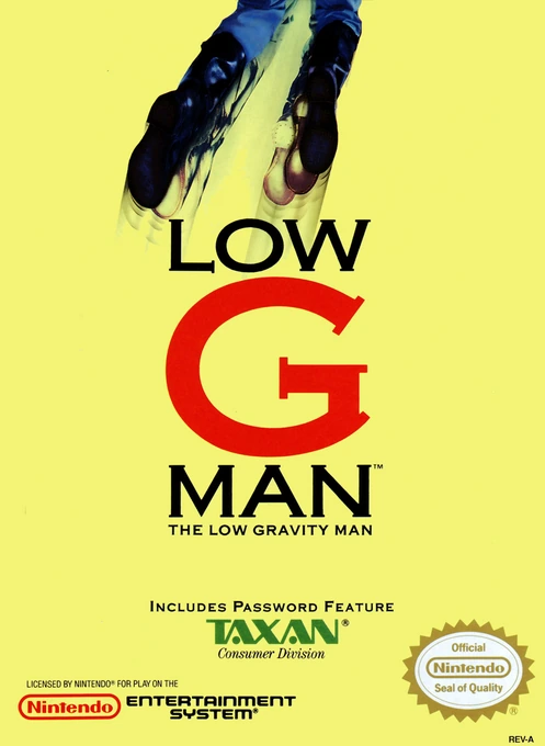 Jaquette de Low G Man : The Low Gravity Man