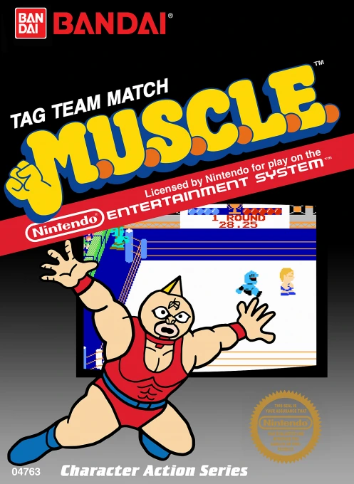 Jaquette de M.U.S.C.L.E. : Tag Team Match