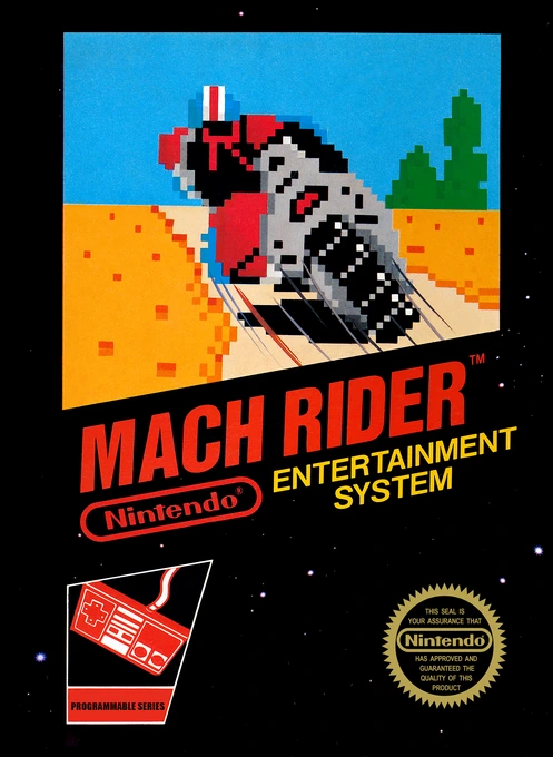 Jaquette de Mach Rider
