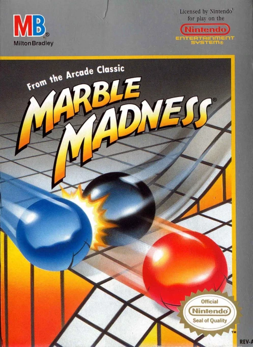 Jaquette de Marble Madness