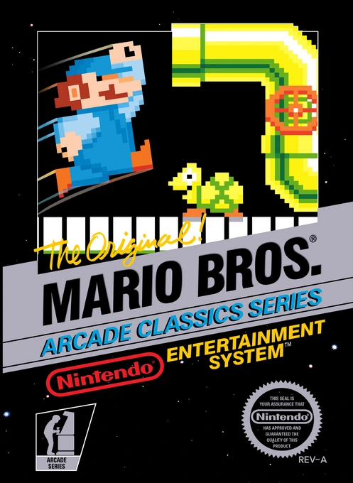 Jaquette de Mario Bros.