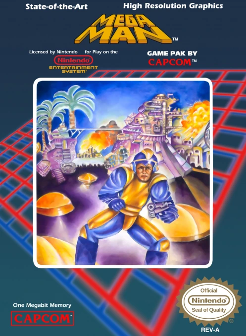 Jaquette de Mega Man