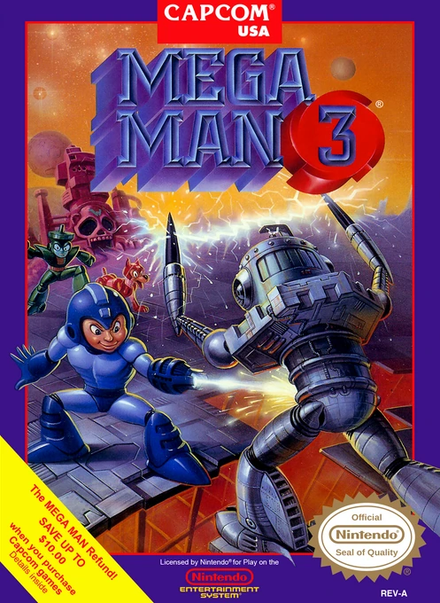 Jaquette de Mega Man 3