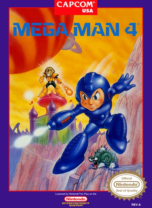 Jaquette de Mega Man 4