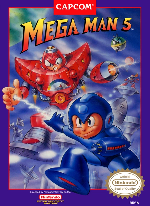Jaquette de Mega Man 5