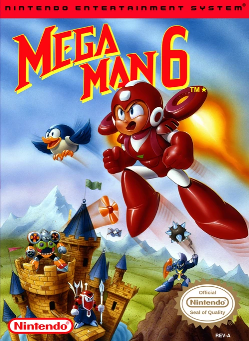 Jaquette de Mega Man 6